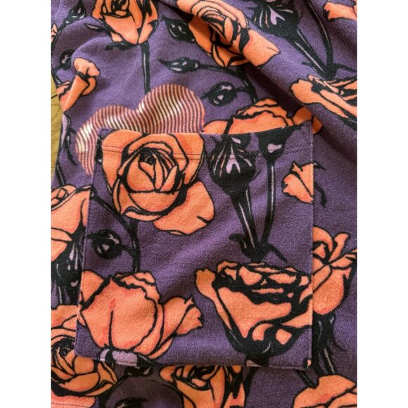 Lularoe Women's Open Front Floral Soft Stretch Knit Cardigan Sweater‎ Size Small - Picture 12 of 16